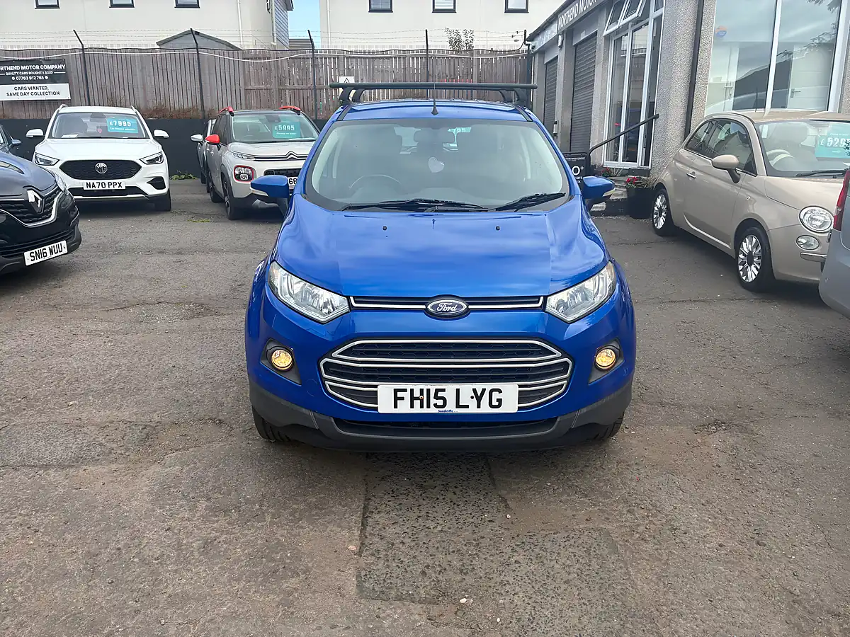 Used 2015 Ford Ecosport Zetec Blue - Interior and Exterior details 9