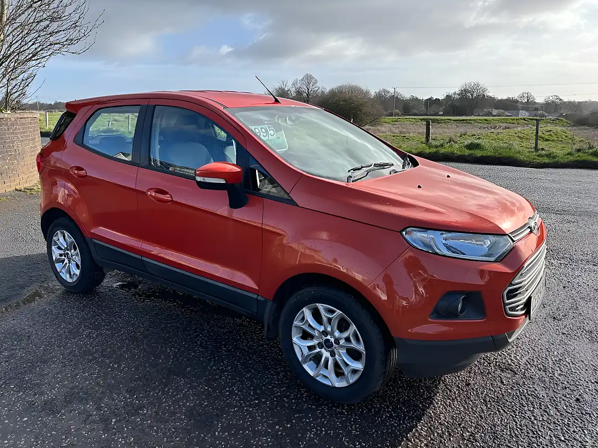 Used 2015 Ford Ecosport Zetec Red - Interior and Exterior details 2