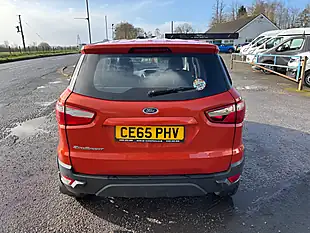 Used 2015 Ford Ecosport Zetec Red - Interior and Exterior details 5