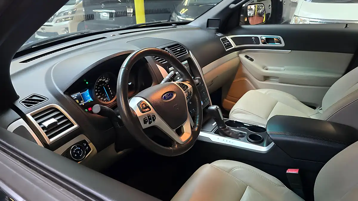 Used 2015 Ford Explorer Xlt Black - Interior and Exterior details 6