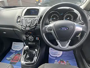 Used 2015 Ford Fiesta Blue - Interior and Exterior details 10
