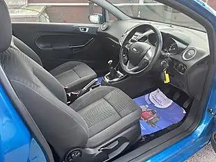 Used 2015 Ford Fiesta Blue - Interior and Exterior details 15