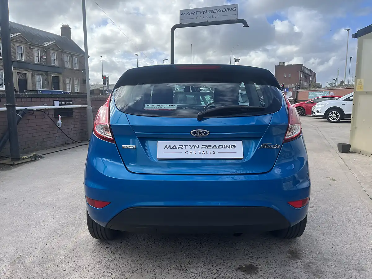 Used 2015 Ford Fiesta Blue - Interior and Exterior details 8