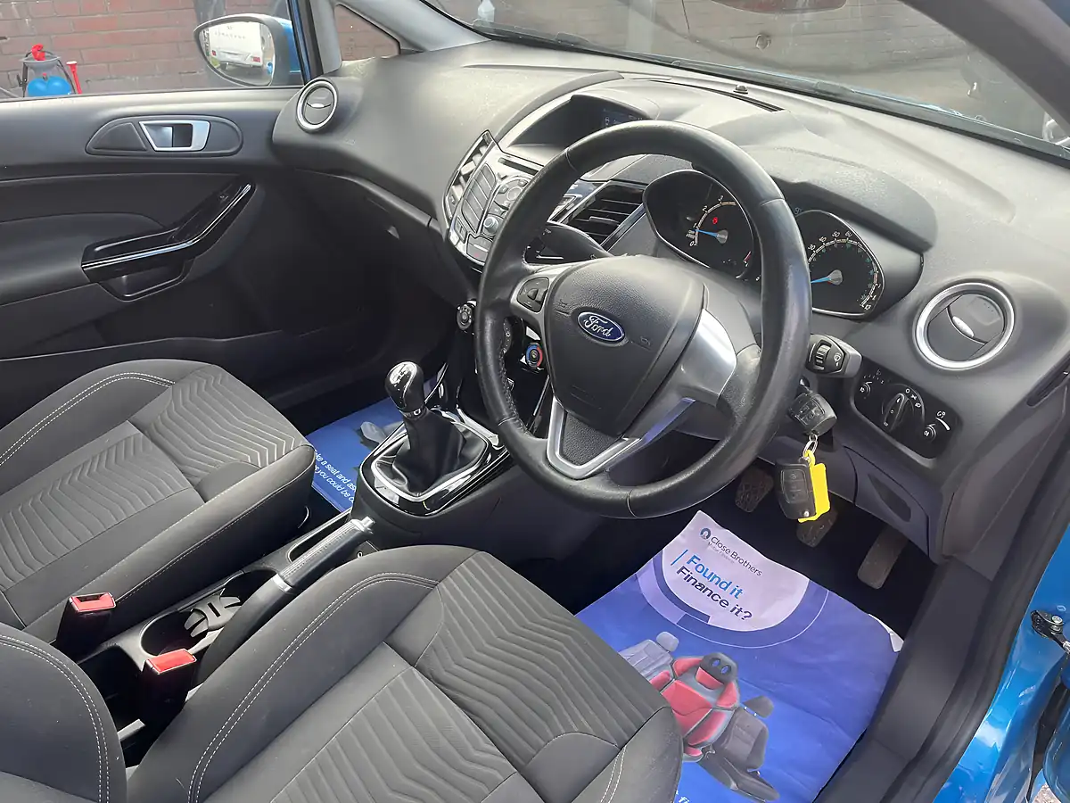 Used 2015 Ford Fiesta Blue - Interior and Exterior details 9