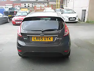 Used 2015 Ford Fiesta Grey - Interior and Exterior details 5