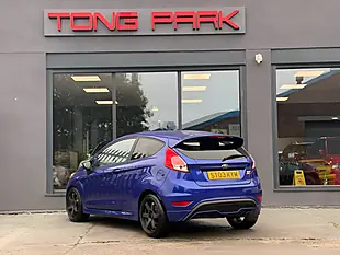 Used 2015 Ford Fiesta ST-2 Blue - Interior and Exterior details 3
