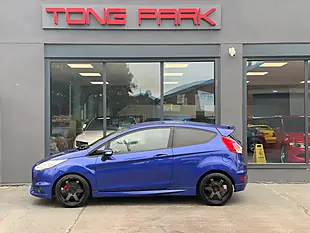 Used 2015 Ford Fiesta ST-2 Blue - Interior and Exterior details 4