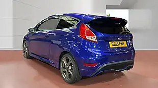 Used 2015 Ford Fiesta ST-2 Blue - Interior and Exterior details 2
