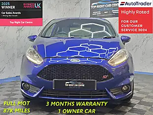 Used 2015 Ford Fiesta ST-2 Blue - Interior and Exterior details 2