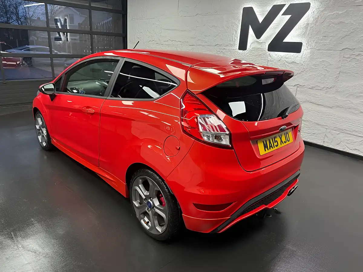 Used 2015 Ford Fiesta ST-2 Orange - Interior and Exterior details 12
