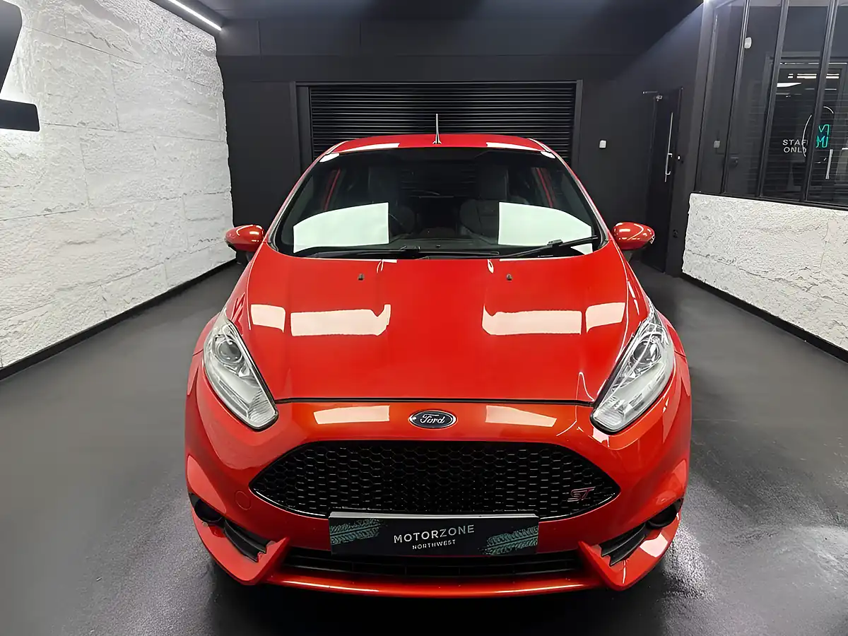 Used 2015 Ford Fiesta ST-2 Orange - Interior and Exterior details 4
