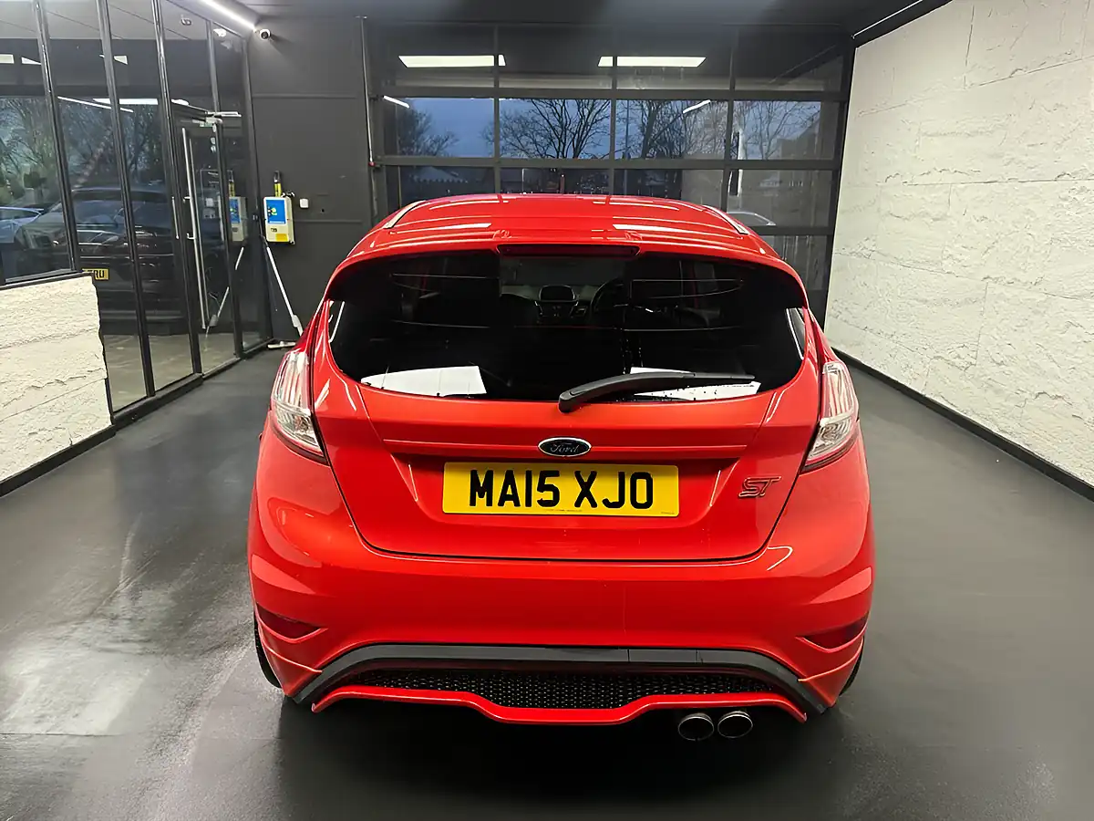 Used 2015 Ford Fiesta ST-2 Orange - Interior and Exterior details 8