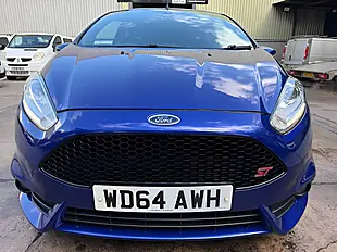Used 2015 Ford Fiesta ST-3 Blue - Interior and Exterior details 2