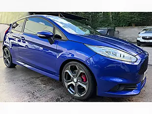 Used 2015 Ford Fiesta ST-3 Blue - Interior and Exterior details 3