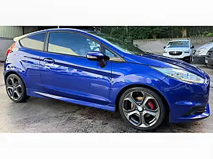 Used 2015 Ford Fiesta ST-3 Blue - Interior and Exterior details 4