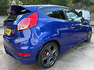 Used 2015 Ford Fiesta ST-3 Blue - Interior and Exterior details 8