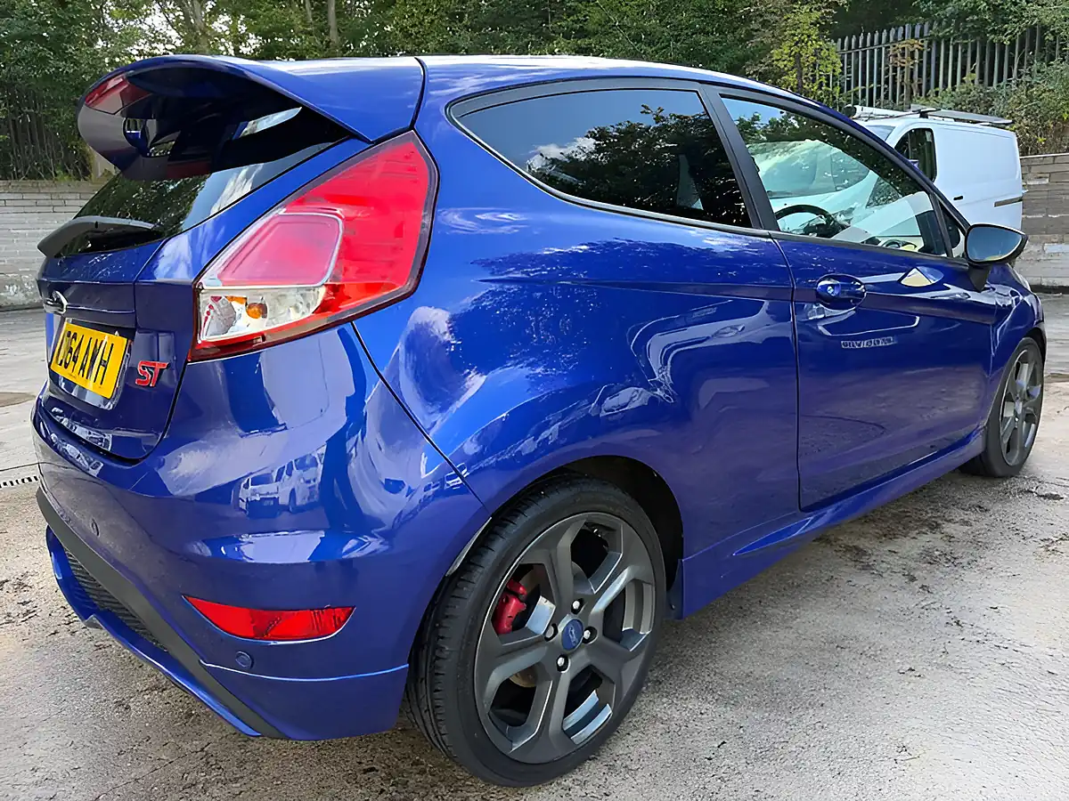 Used 2015 Ford Fiesta ST-3 Blue - Interior and Exterior details 8
