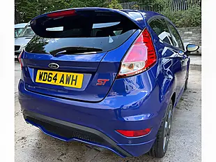 Used 2015 Ford Fiesta ST-3 Blue - Interior and Exterior details 9