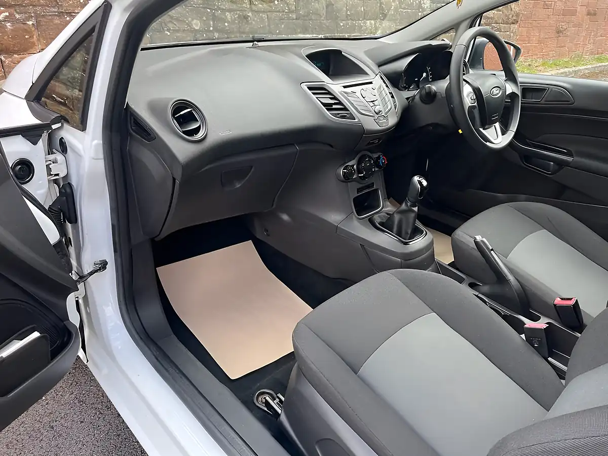 Used 2015 Ford Fiesta Studio White - Interior and Exterior details 10