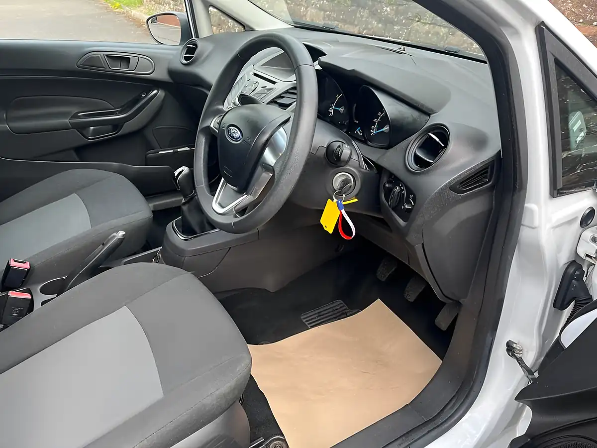 Used 2015 Ford Fiesta Studio White - Interior and Exterior details 14