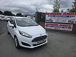 Used 2015 Ford Fiesta Style White - Interior and Exterior details 2