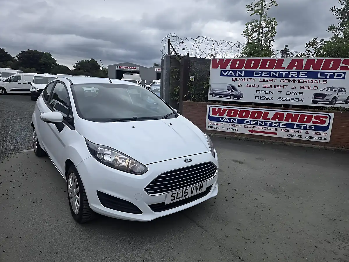 Used 2015 Ford Fiesta Style White - Interior and Exterior details 2