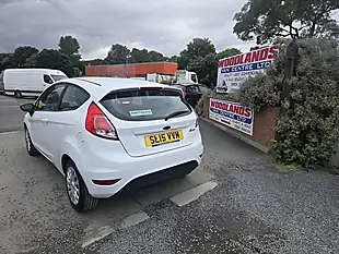 Used 2015 Ford Fiesta Style White - Interior and Exterior details 5