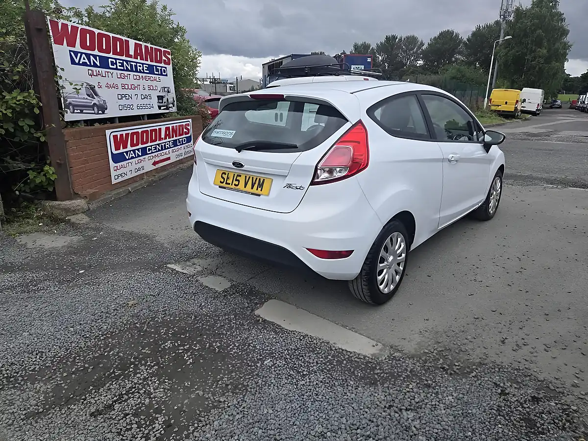 Used 2015 Ford Fiesta Style White - Interior and Exterior details 6