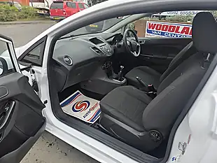 Used 2015 Ford Fiesta Style White - Interior and Exterior details 7