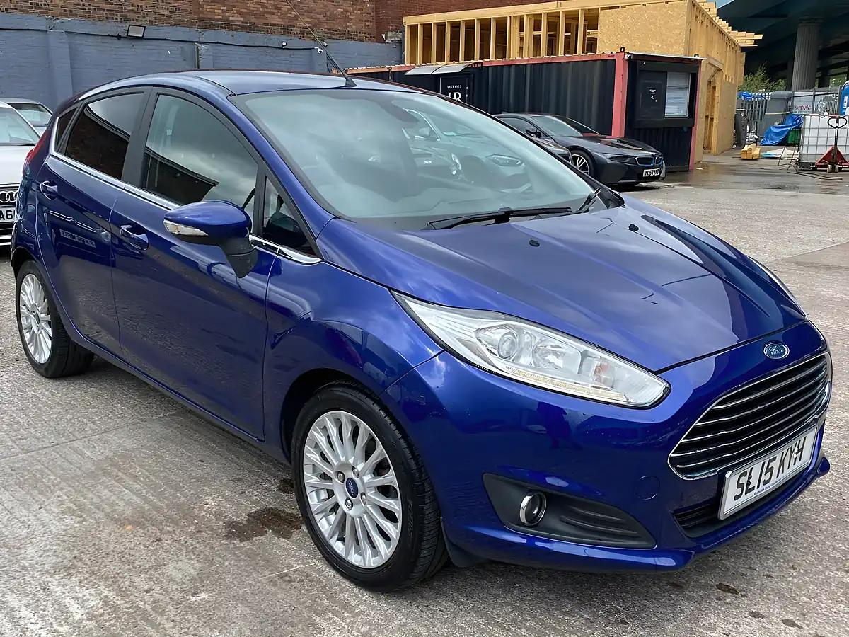 Used 2015 Ford Fiesta Titanium Blue - Interior and Exterior details 2