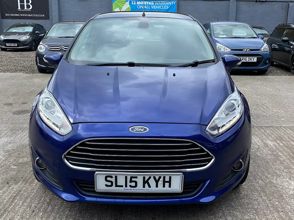 Used 2015 Ford Fiesta Titanium Blue - Interior and Exterior details 4