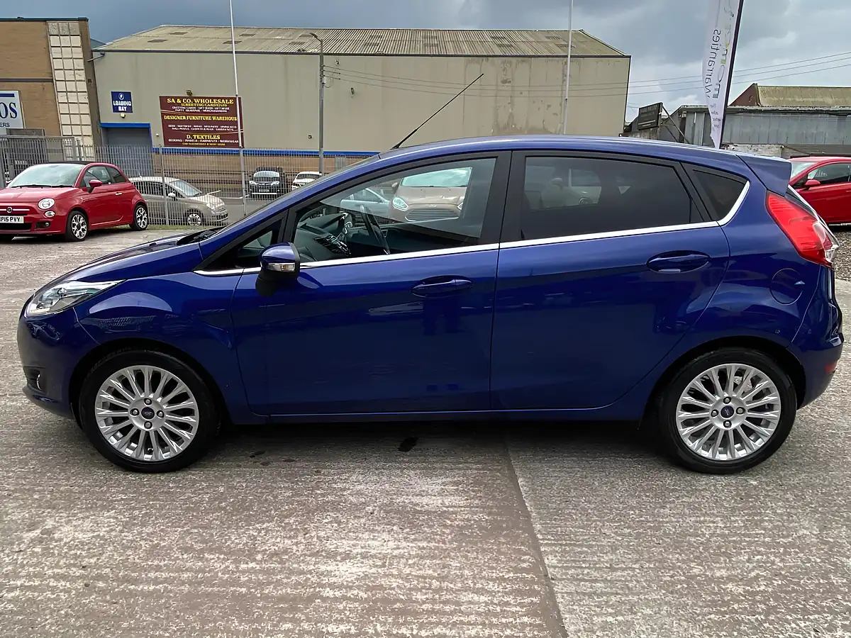 Used 2015 Ford Fiesta Titanium Blue - Interior and Exterior details 6
