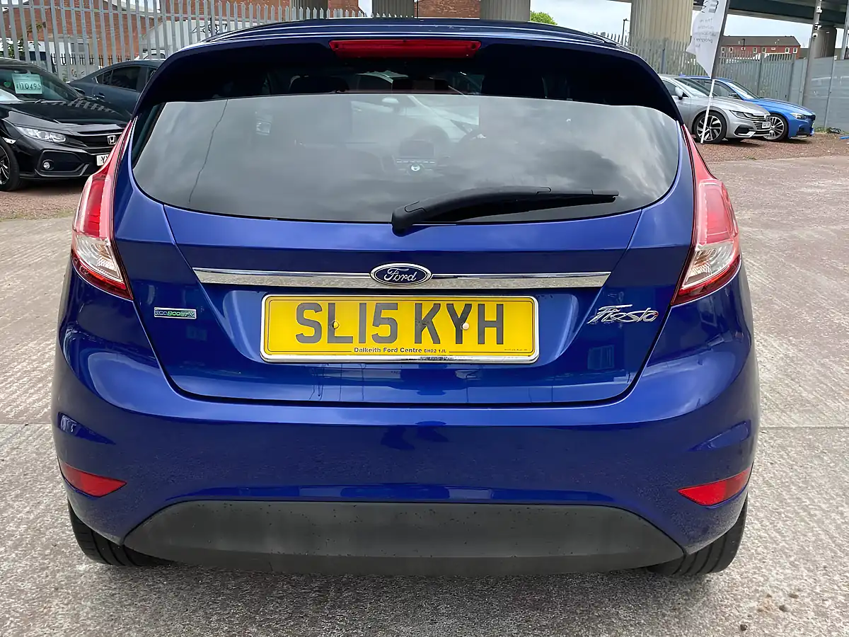 Used 2015 Ford Fiesta Titanium Blue - Interior and Exterior details 8