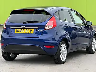 Used 2015 Ford Fiesta Titanium Blue - Interior and Exterior details 4