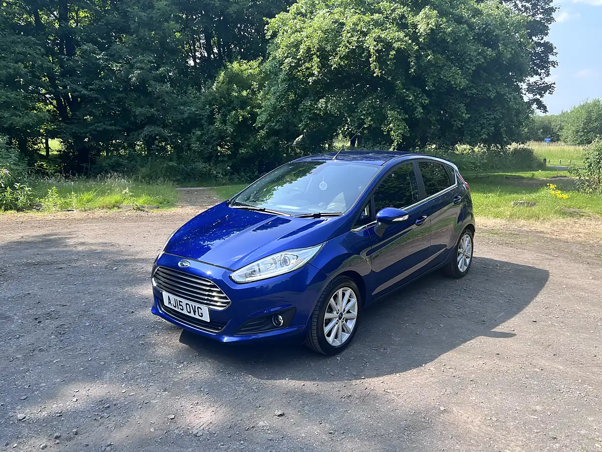 Used 2015 Ford Fiesta Titanium Blue - Interior and Exterior details 2