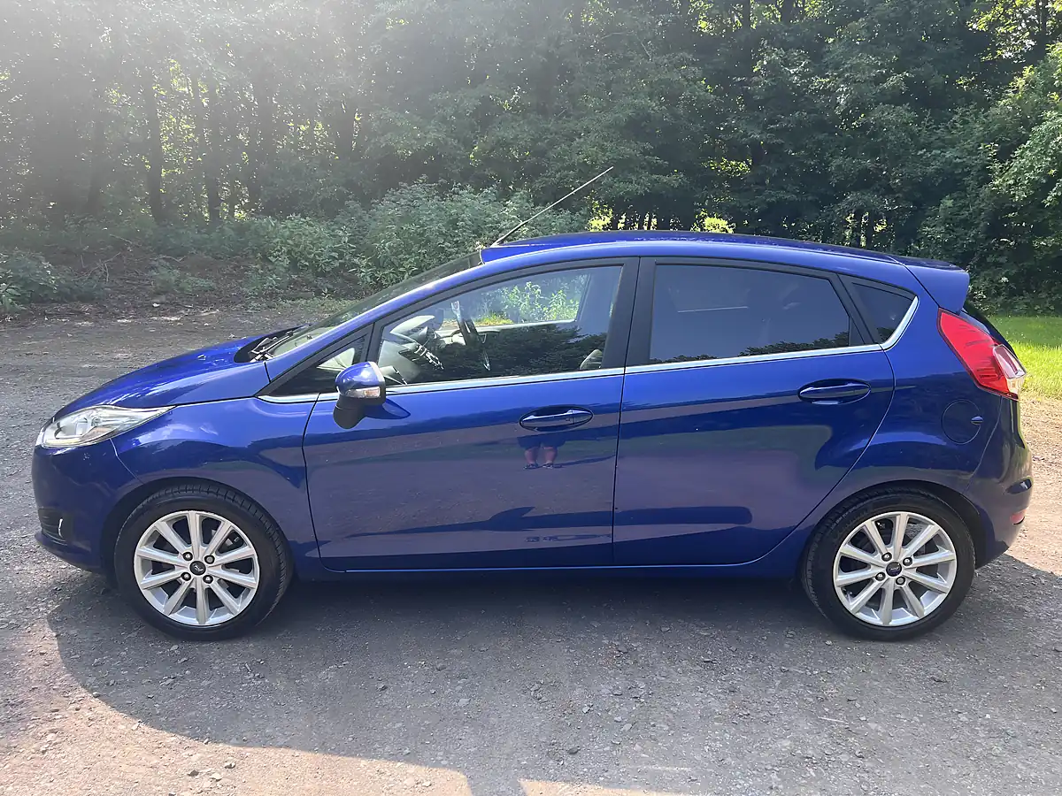 Used 2015 Ford Fiesta Titanium Blue - Interior and Exterior details 3