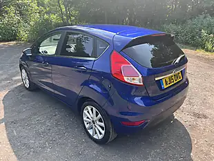 Used 2015 Ford Fiesta Titanium Blue - Interior and Exterior details 4