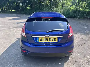 Used 2015 Ford Fiesta Titanium Blue - Interior and Exterior details 5