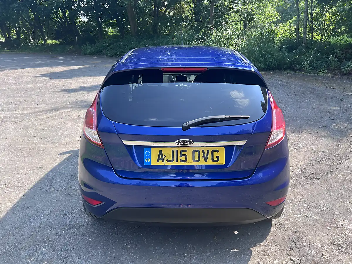 Used 2015 Ford Fiesta Titanium Blue - Interior and Exterior details 5