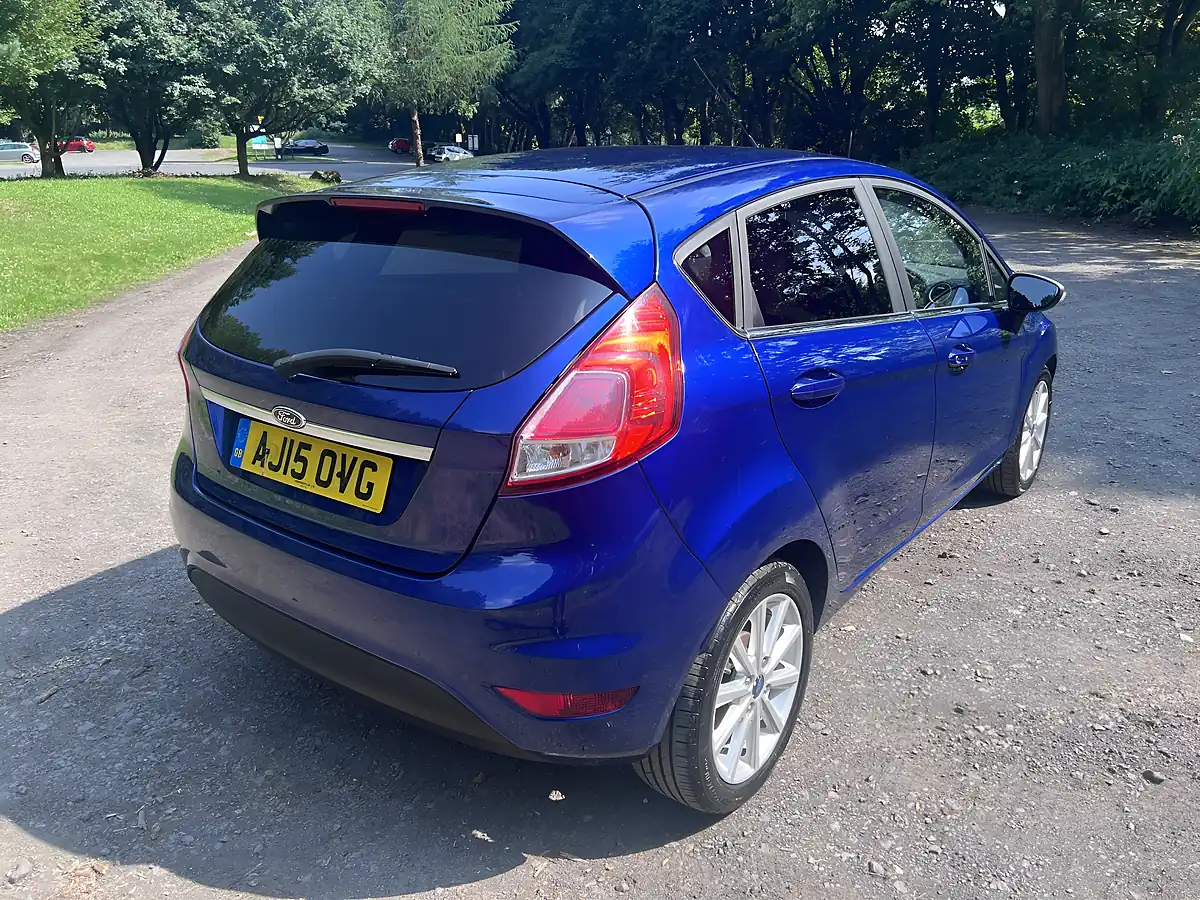 Used 2015 Ford Fiesta Titanium Blue - Interior and Exterior details 6