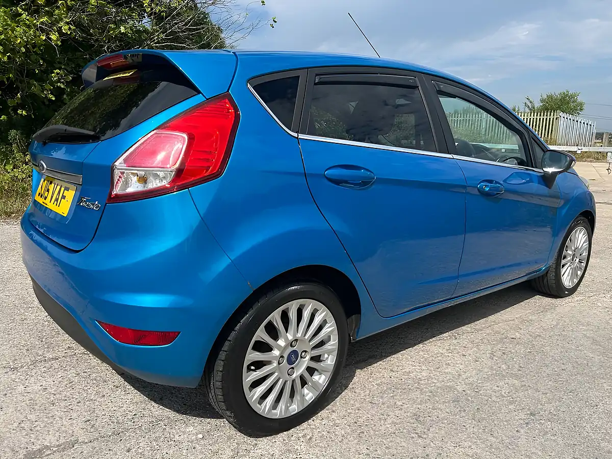 Used 2015 Ford Fiesta Titanium Blue - Interior and Exterior details 10