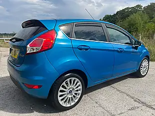 Used 2015 Ford Fiesta Titanium Blue - Interior and Exterior details 3