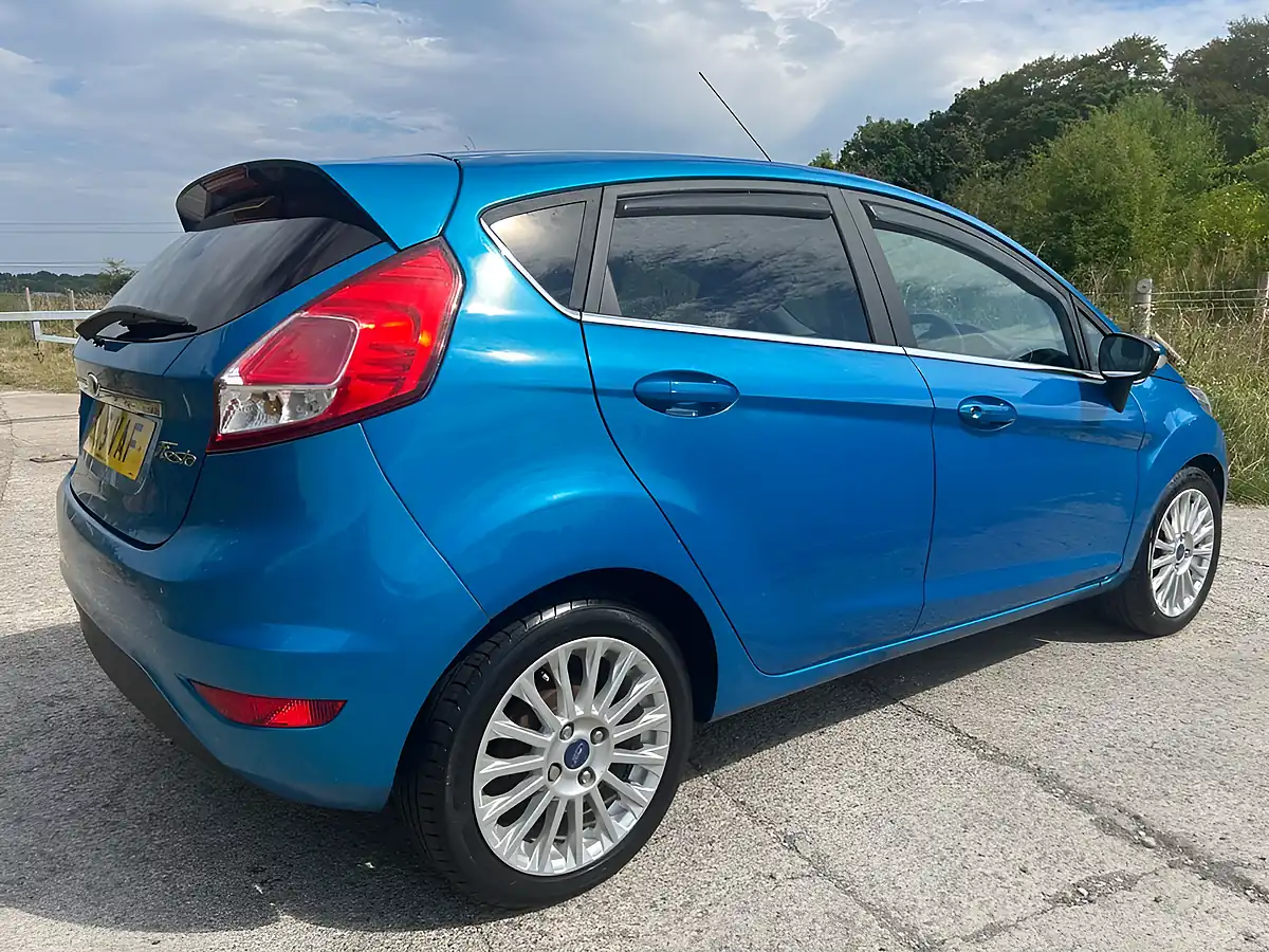 Used 2015 Ford Fiesta Titanium Blue - Interior and Exterior details 3