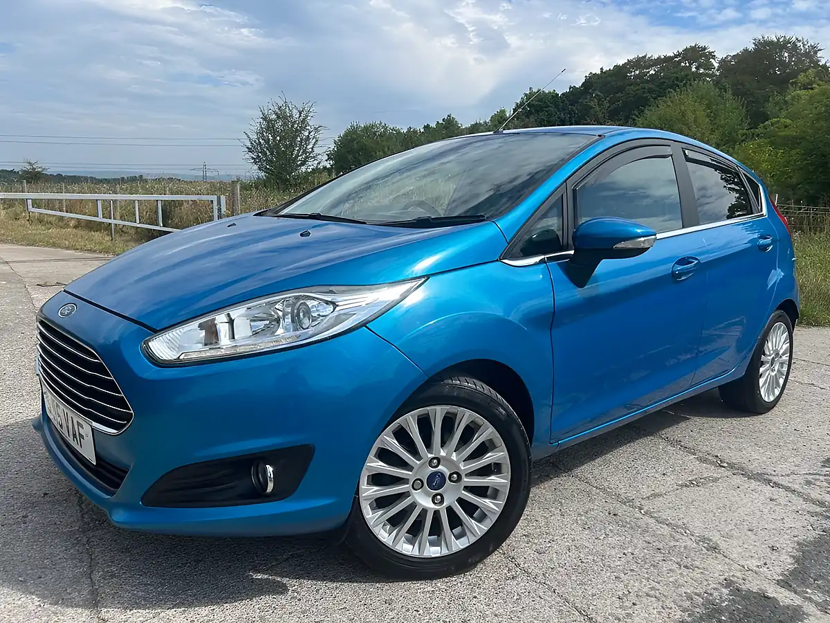 Used 2015 Ford Fiesta Titanium Blue - Interior and Exterior details 4