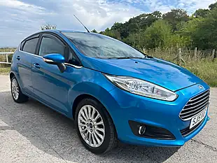 Used 2015 Ford Fiesta Titanium Blue - Interior and Exterior details 9