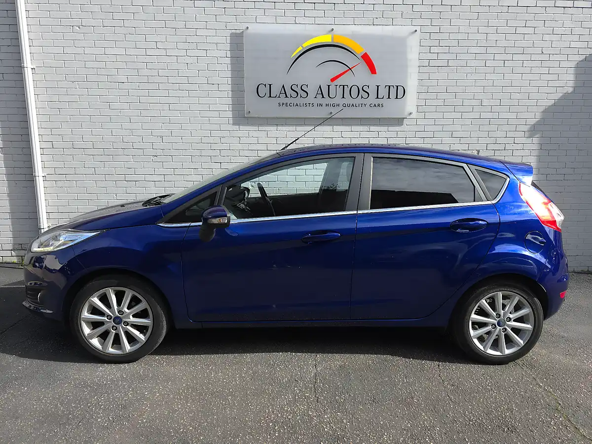 Used 2015 Ford Fiesta Titanium Blue - Interior and Exterior details 14
