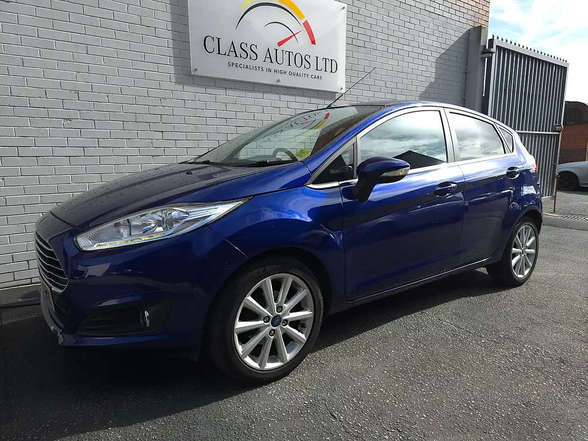 Used 2015 Ford Fiesta Titanium Blue - Interior and Exterior details 2
