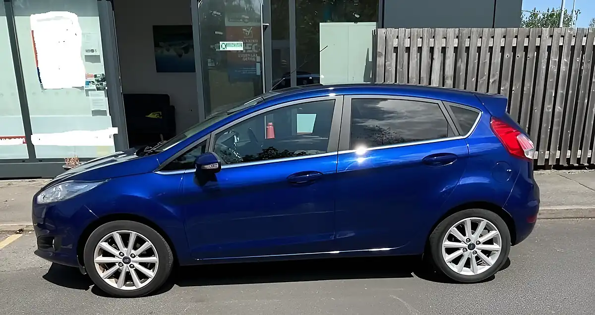 Used 2015 Ford Fiesta Titanium Blue - Interior and Exterior details 2