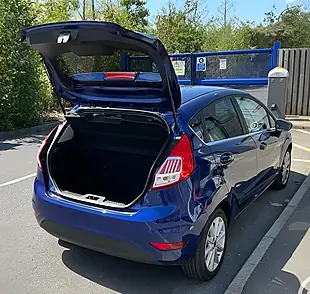 Used 2015 Ford Fiesta Titanium Blue - Interior and Exterior details 3