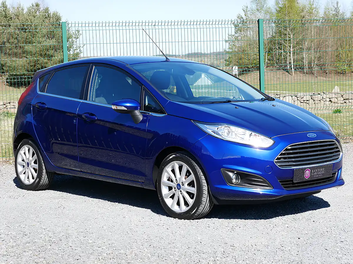 Used 2015 Ford Fiesta Titanium Deep Impact Blue Metallic - Interior and Exterior details 2
